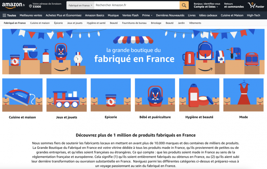 plateformes de vente pour vos créations artisanales : Amazon Handmade